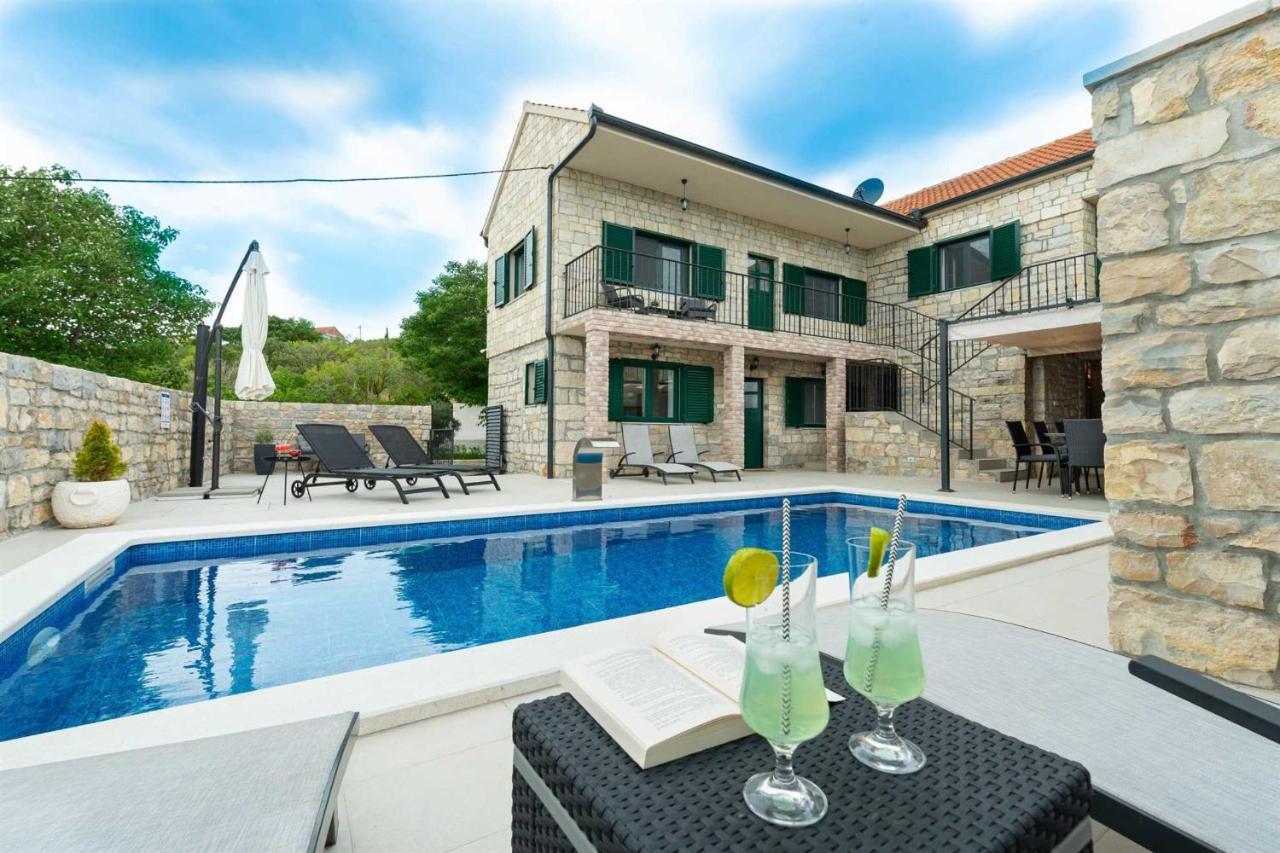 Stone Villa Didovi Snovi With Heated Pool Lisane Ostrovicke المظهر الخارجي الصورة